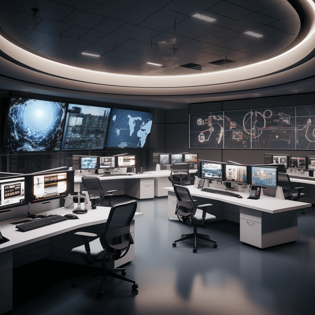 Control rooms and command centers