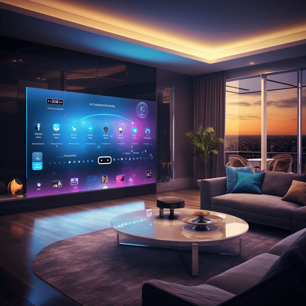 Smart home automation home entertainment systems